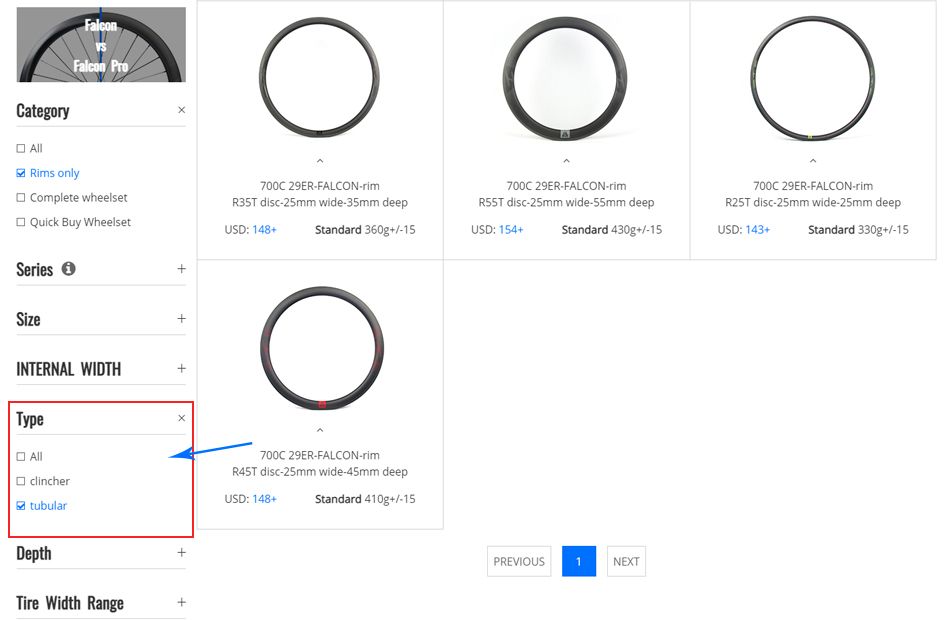 product-listing-page-clincher-tubular-rim-filters