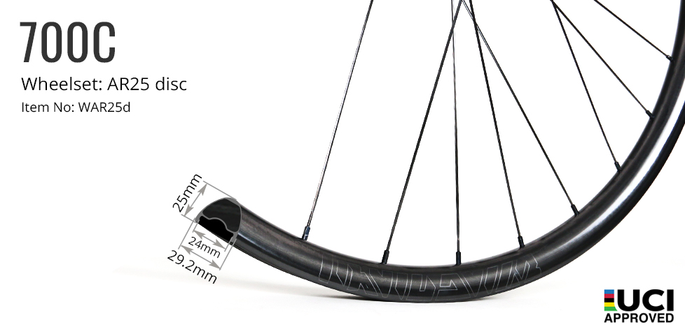 AR25-disc-brake-super-light-gravel-wheelset-uci-approved