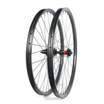 Hand-built AM927 asymmetric rim profile carbon fiber mtb 29er wheels