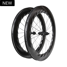 Turbo-78 disc carbon road aero tubeless capable wheelset 78mm