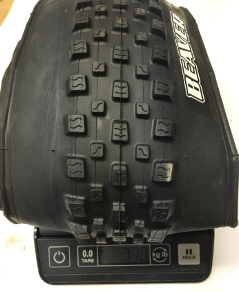 maxxis-beaver-29-2.25-mtb-tire-weight